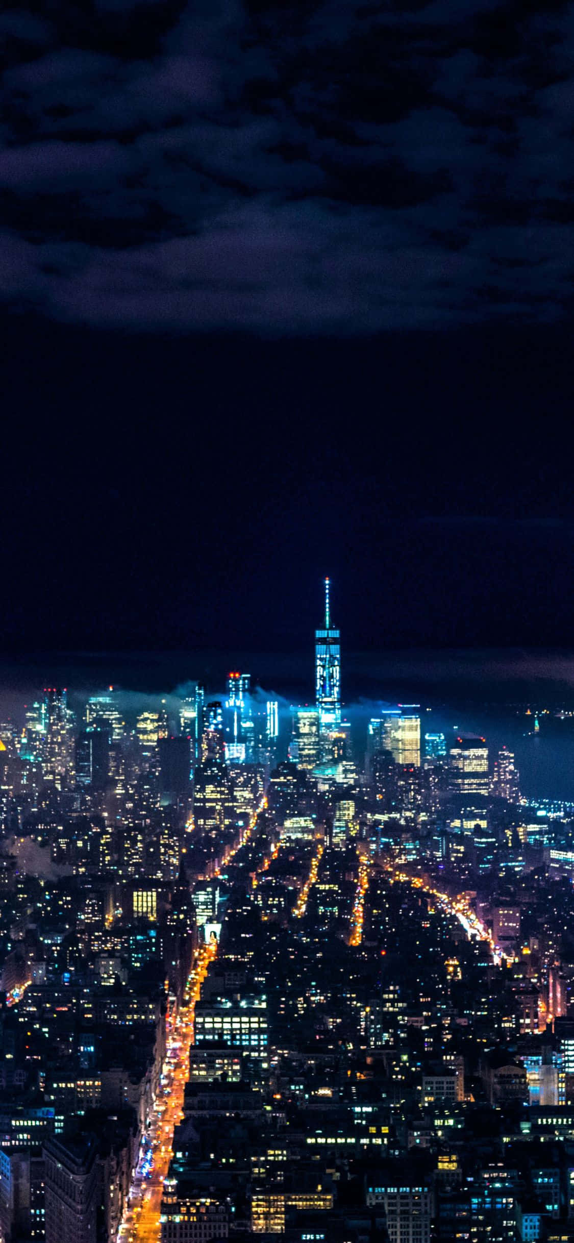 Chiêm ngưỡng khung cảnh ngoạn mục của thành phố New York trên iPhone X. Hình nền