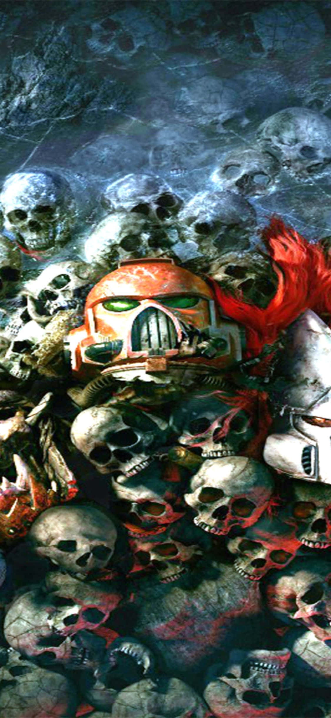 Chiến đấu trong thế giới hậu tận thế với iPhone Xs Dawn Of War III Hình nền