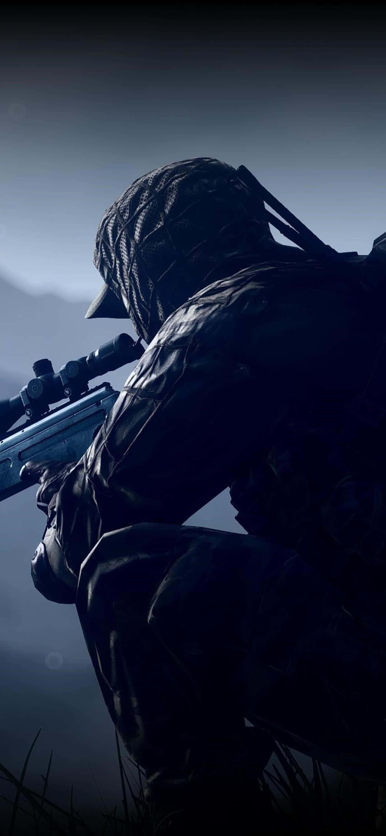 Chiến đấu với đối thủ một cách phong cách cùng iPhone Xs Max Battlefield 4 Hình nền