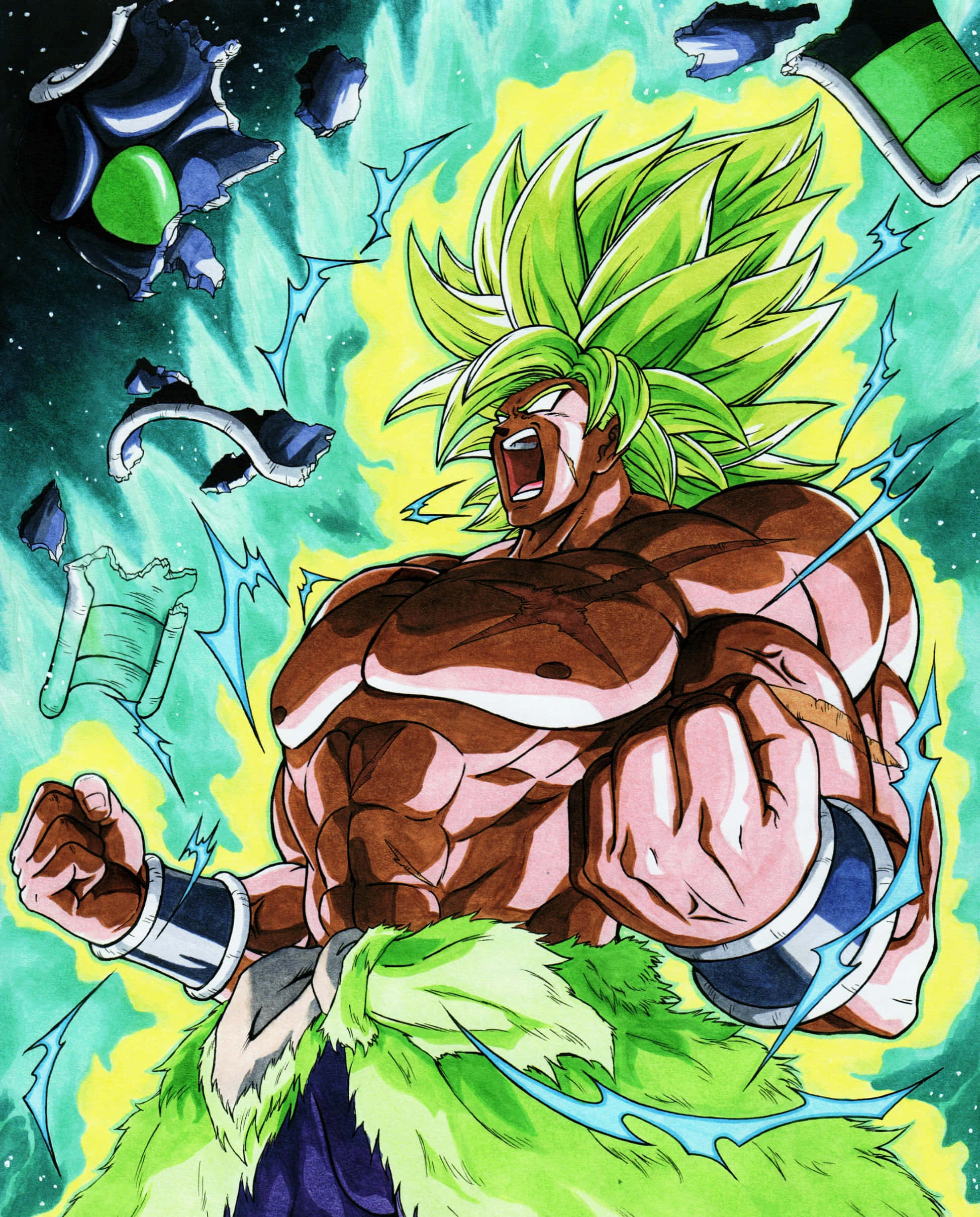 Chiến binh huyền thoại - Dragon Ball Super Broly Hình nền
