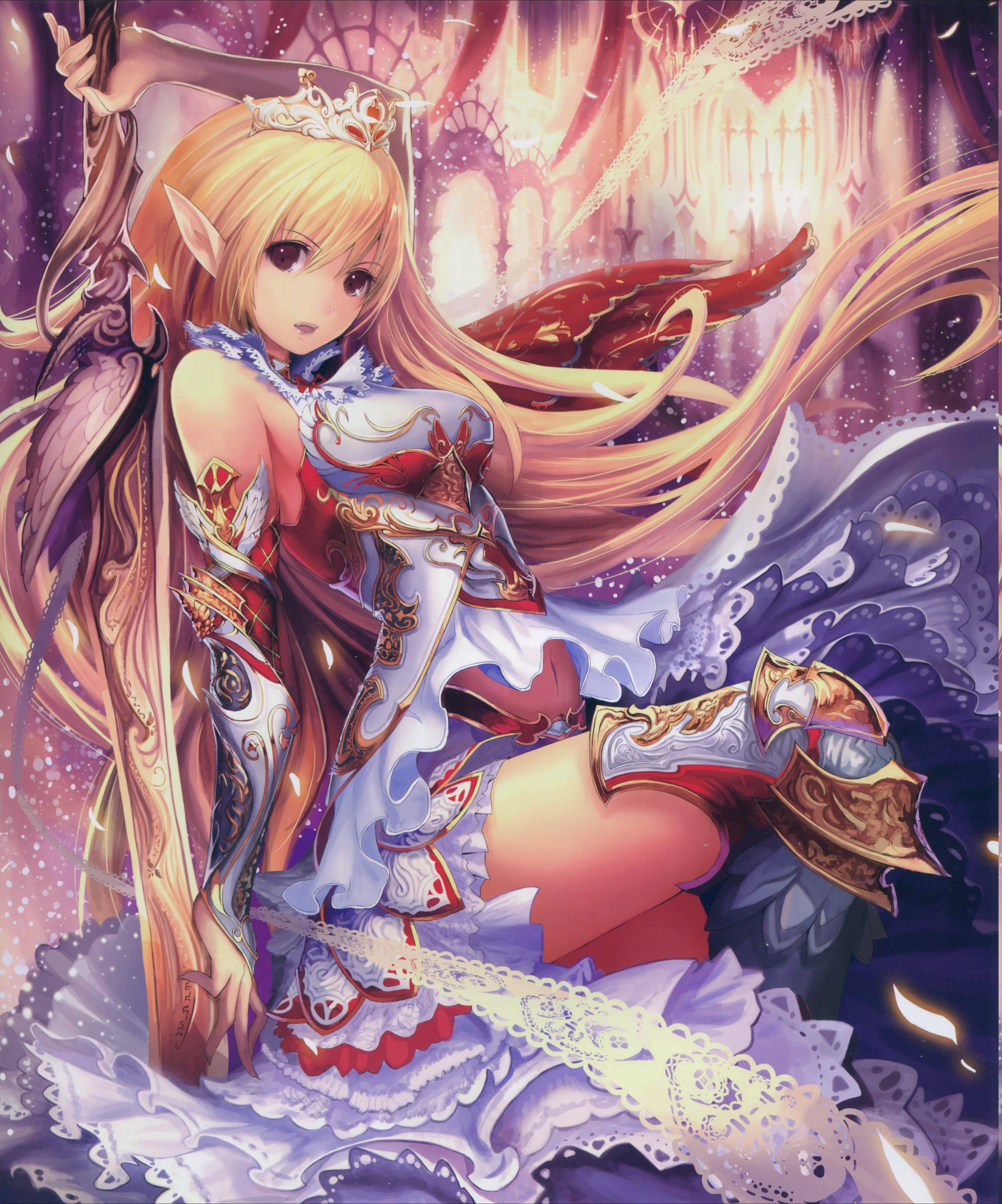 Chiến Binh Kỳ Ảo Anime Gợi Cảm Hình nền