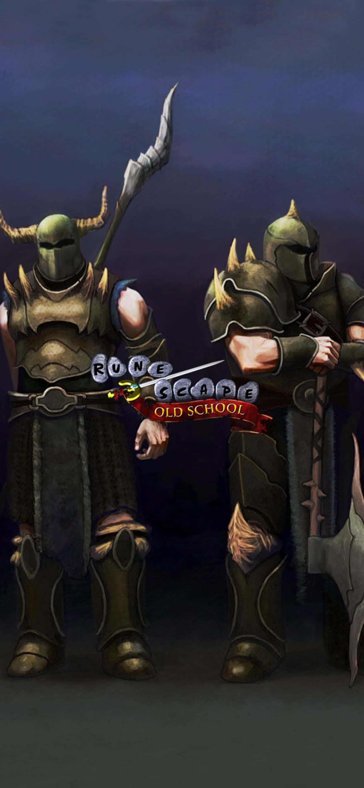 Chiến Binh Và Kiếm Sĩ iPhone Xs Max Runescape Oldschool Hình nền