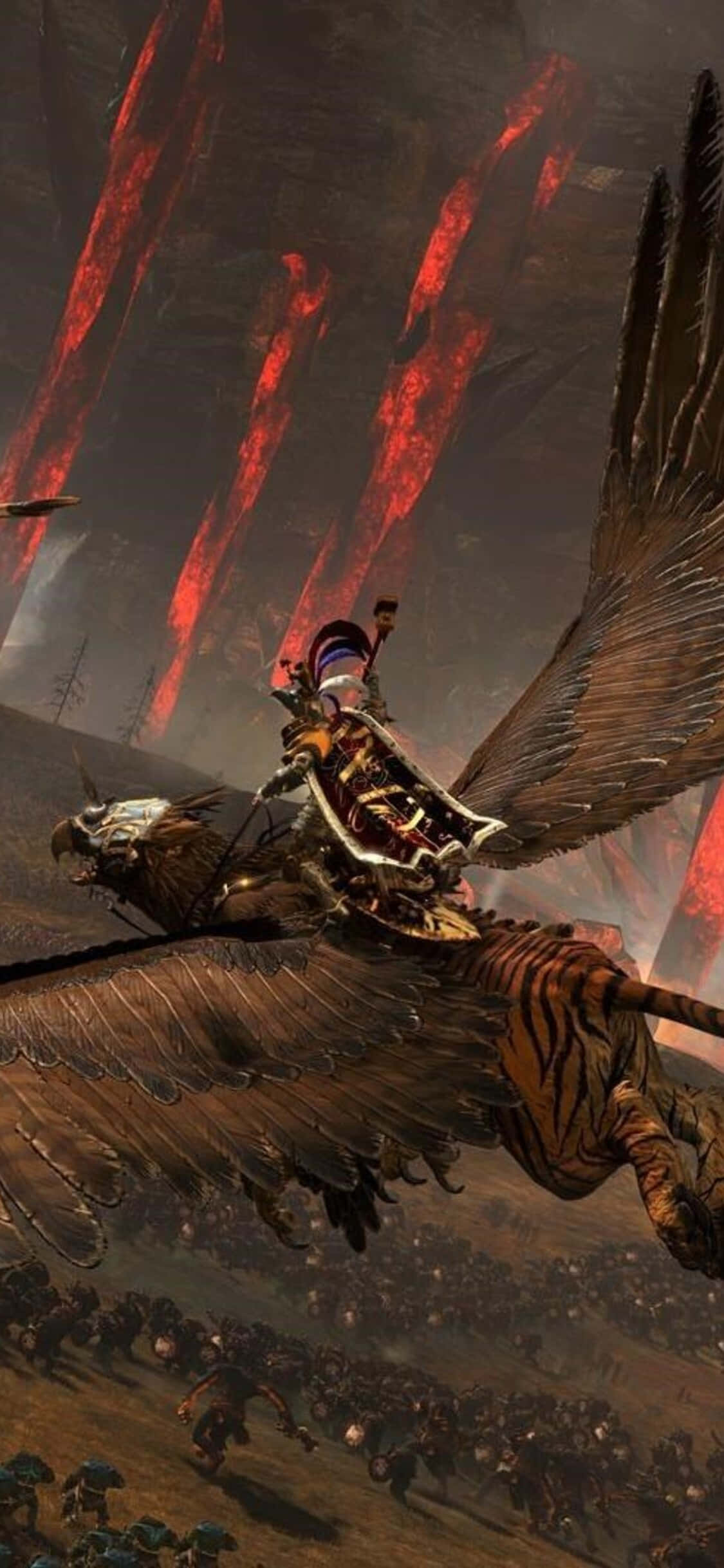 Chiến trận trong Total War: Warhammer trên iPhone X của bạn Hình nền