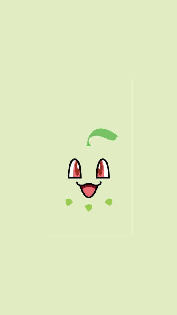 Chikorita Mặt Pokemon iPhone Hình nền