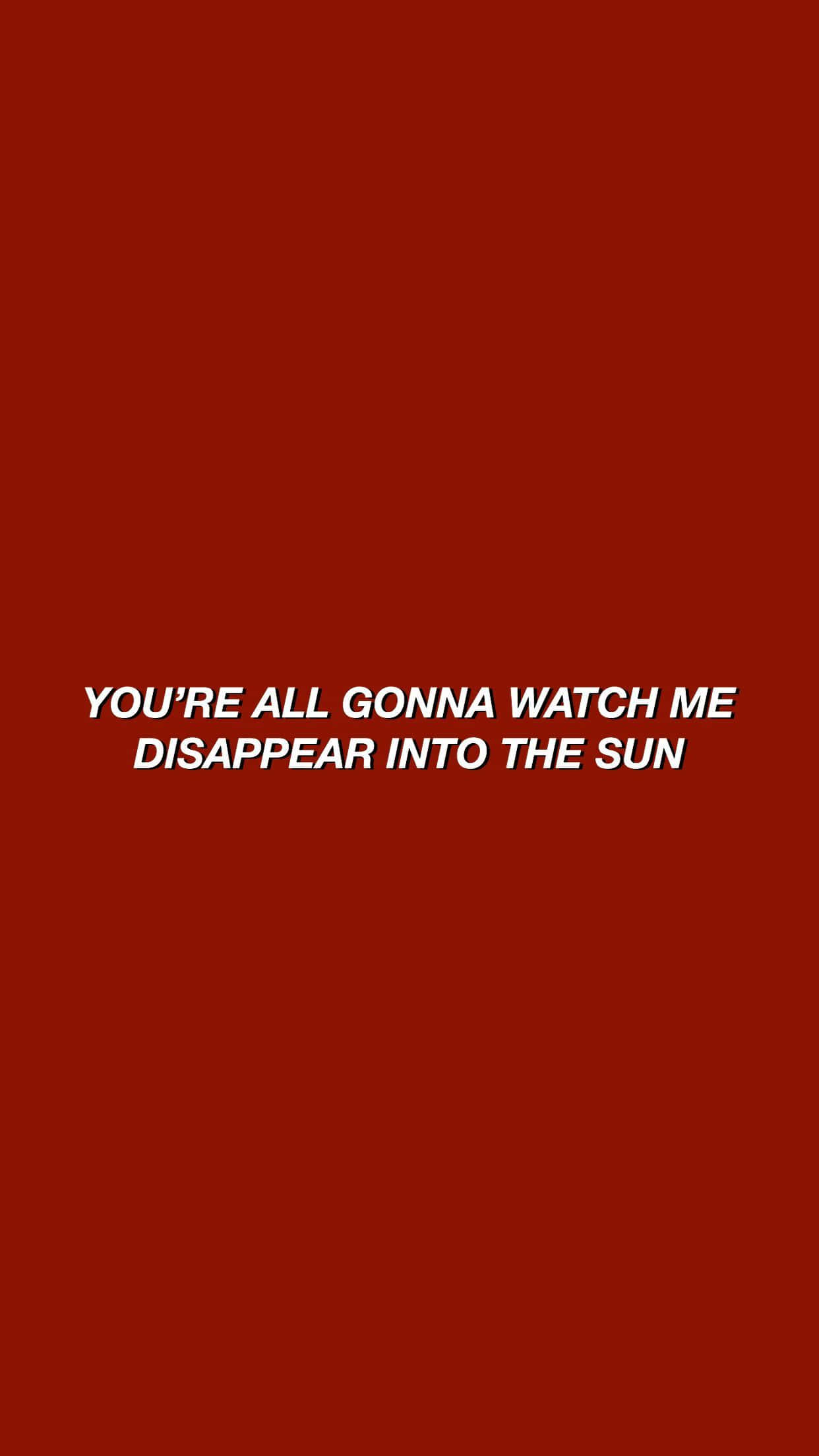 Chill Quote Trên Nền Đỏ Hình nền
