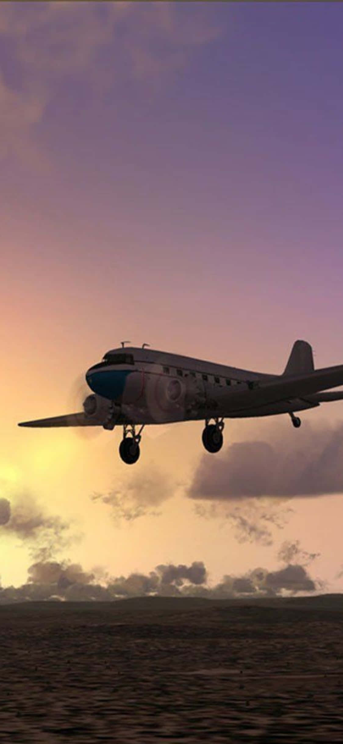Chinh phục bầu trời với iPhone Xs và Microsoft Flight Simulator Hình nền