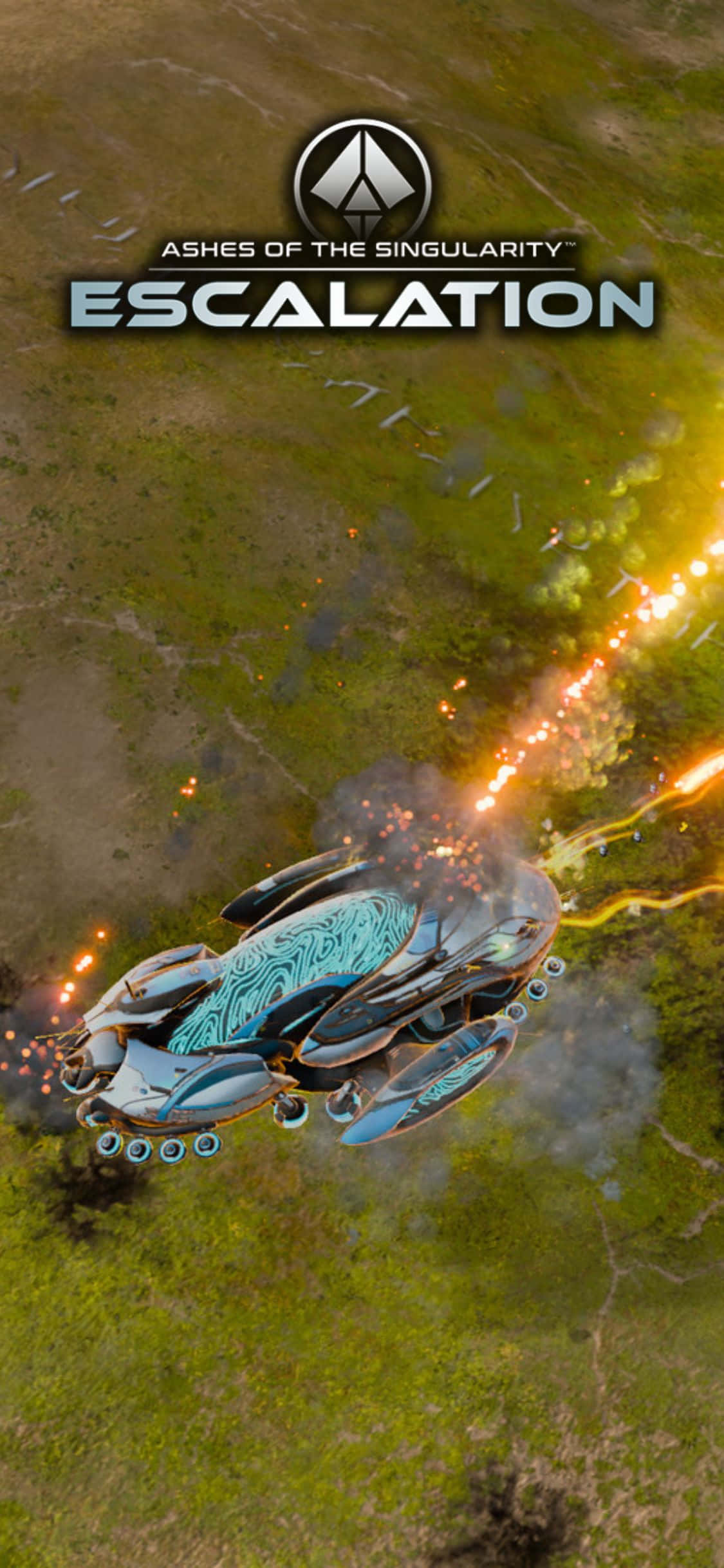 Chinh phục các chiến trường chiến thuật hoành tráng với iPhone X và Ashes of the Singularity Escalation Hình nền