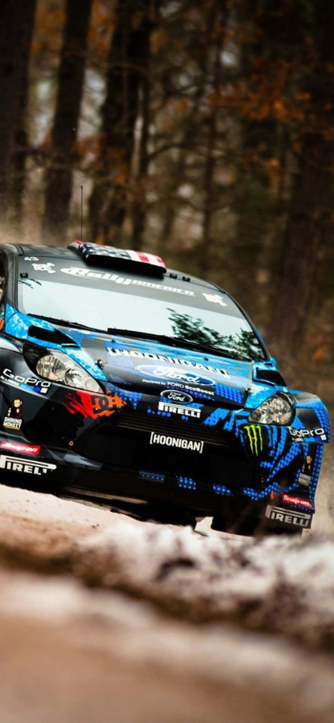 Chinh Phục Đường Đua Dirt Rally với iPhone Xs Hình nền
