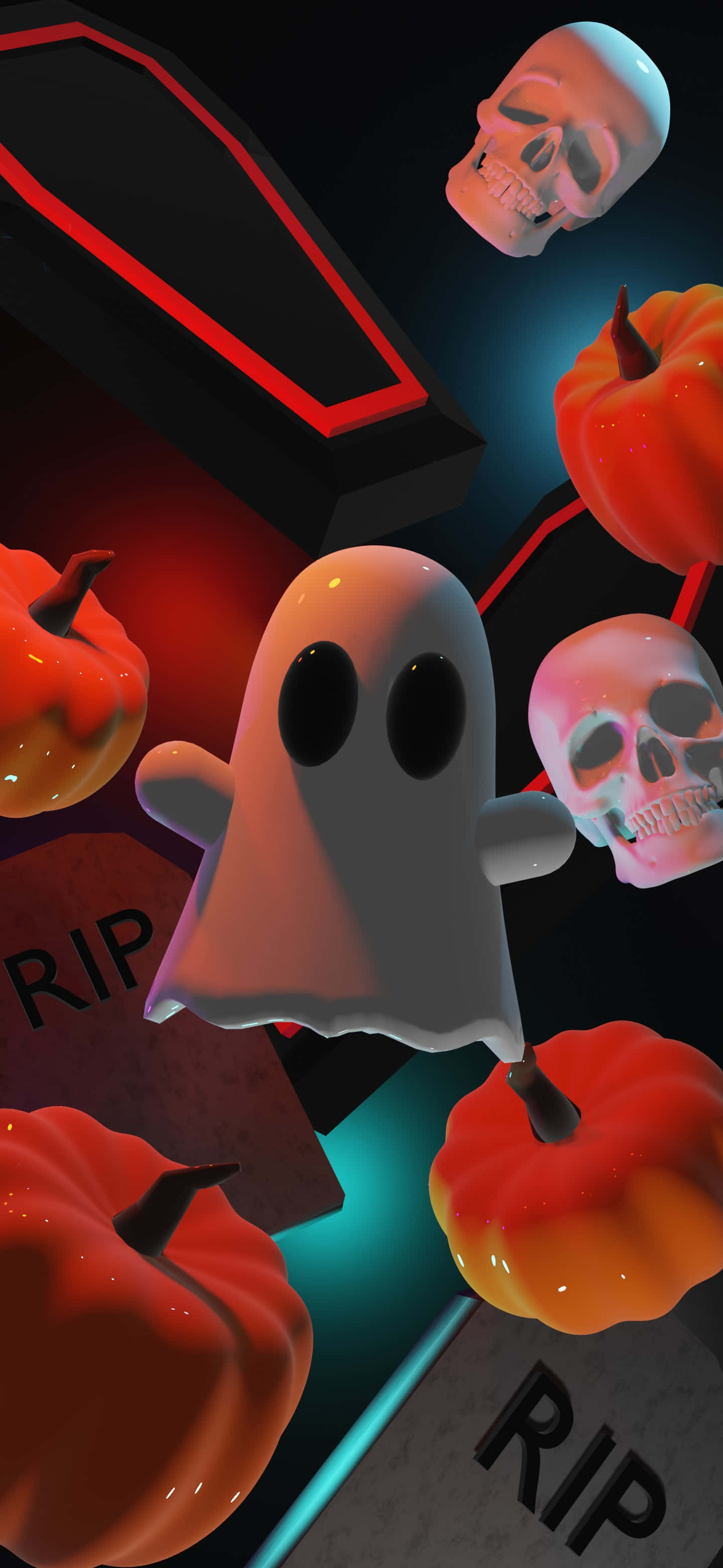 Cho kẹo hay bị ghẹo với hình nền Halloween cho điện thoại! Hình nền