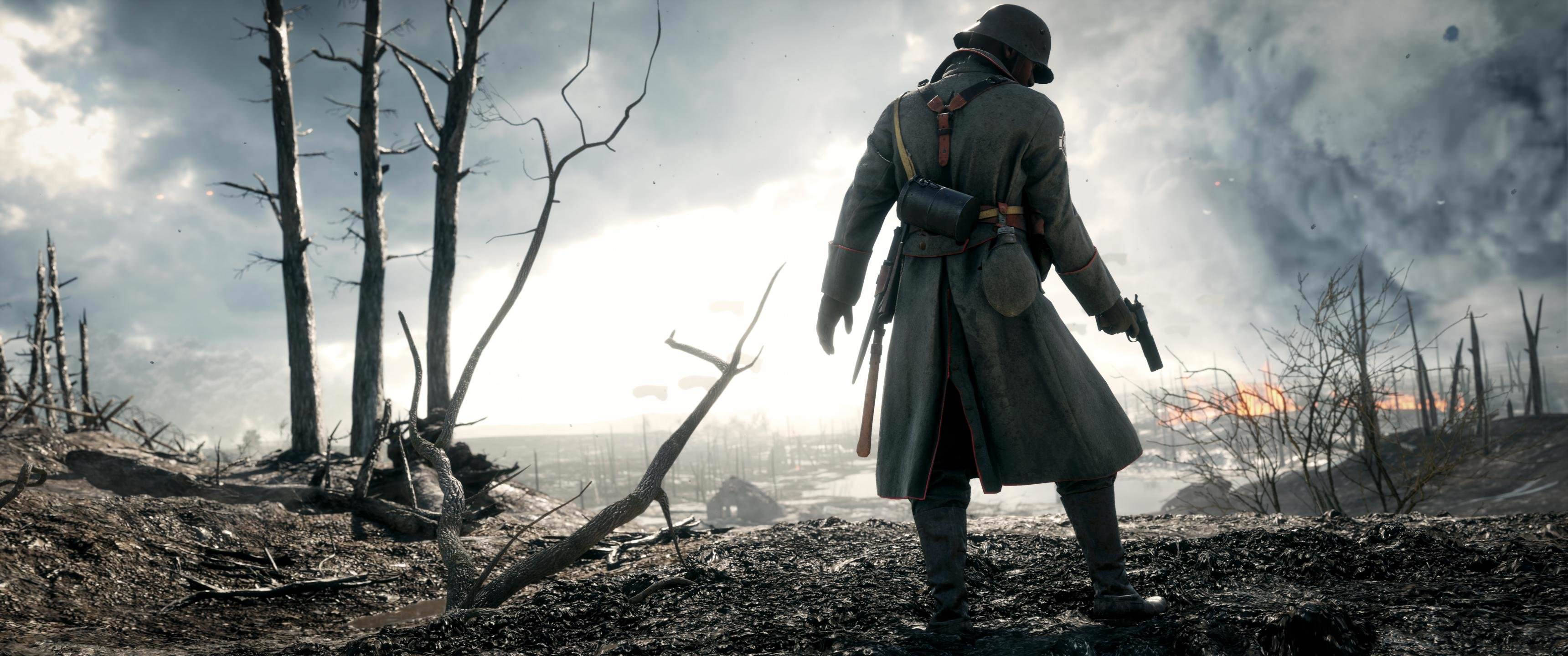 Chơi Battlefield 1 ở độ phân giải siêu rộng 3440x1440 Hình nền