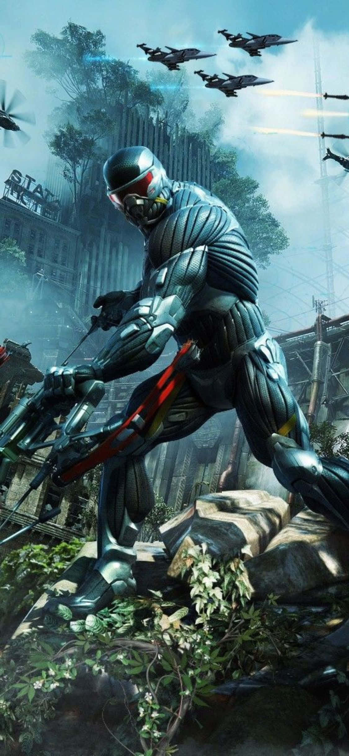 Chơi Crysis 3 trên iPhone X mới nhất Hình nền