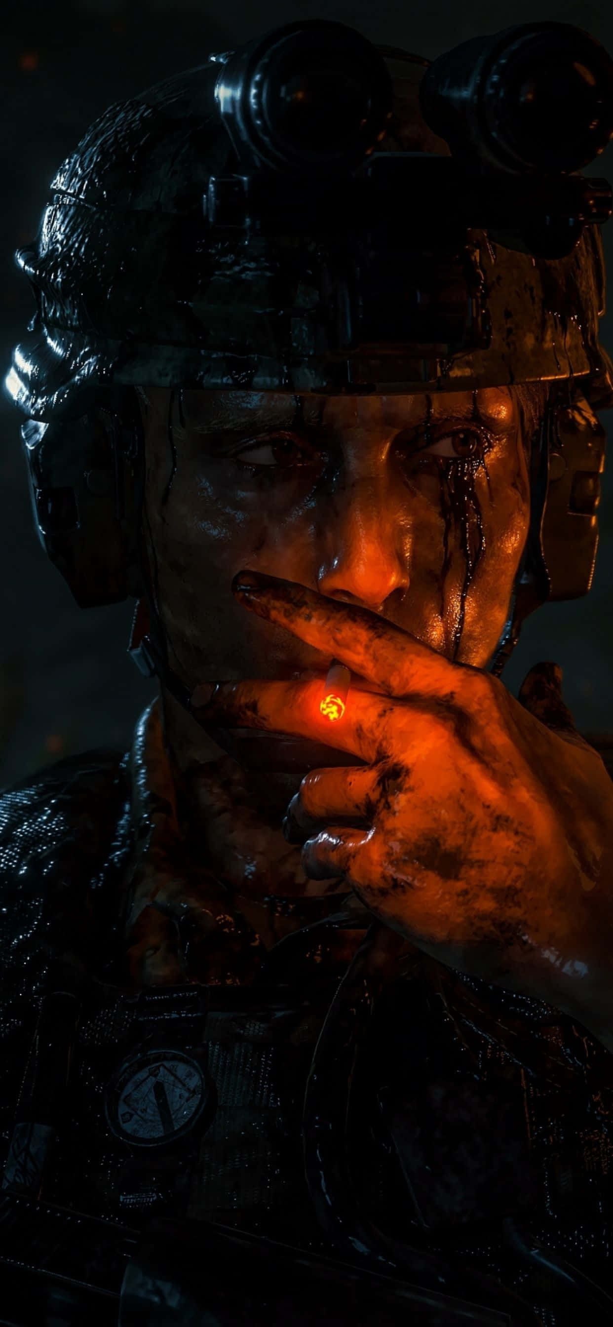 Chơi Death Stranding trên iPhone Xs Max Hình nền