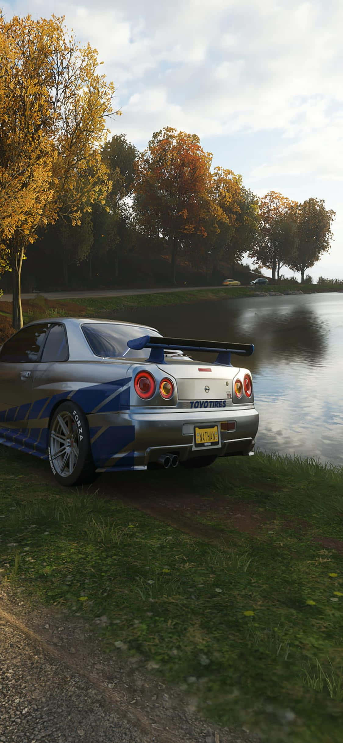 Chơi Forza Horizon 4 trên iPhone Xs Hình nền
