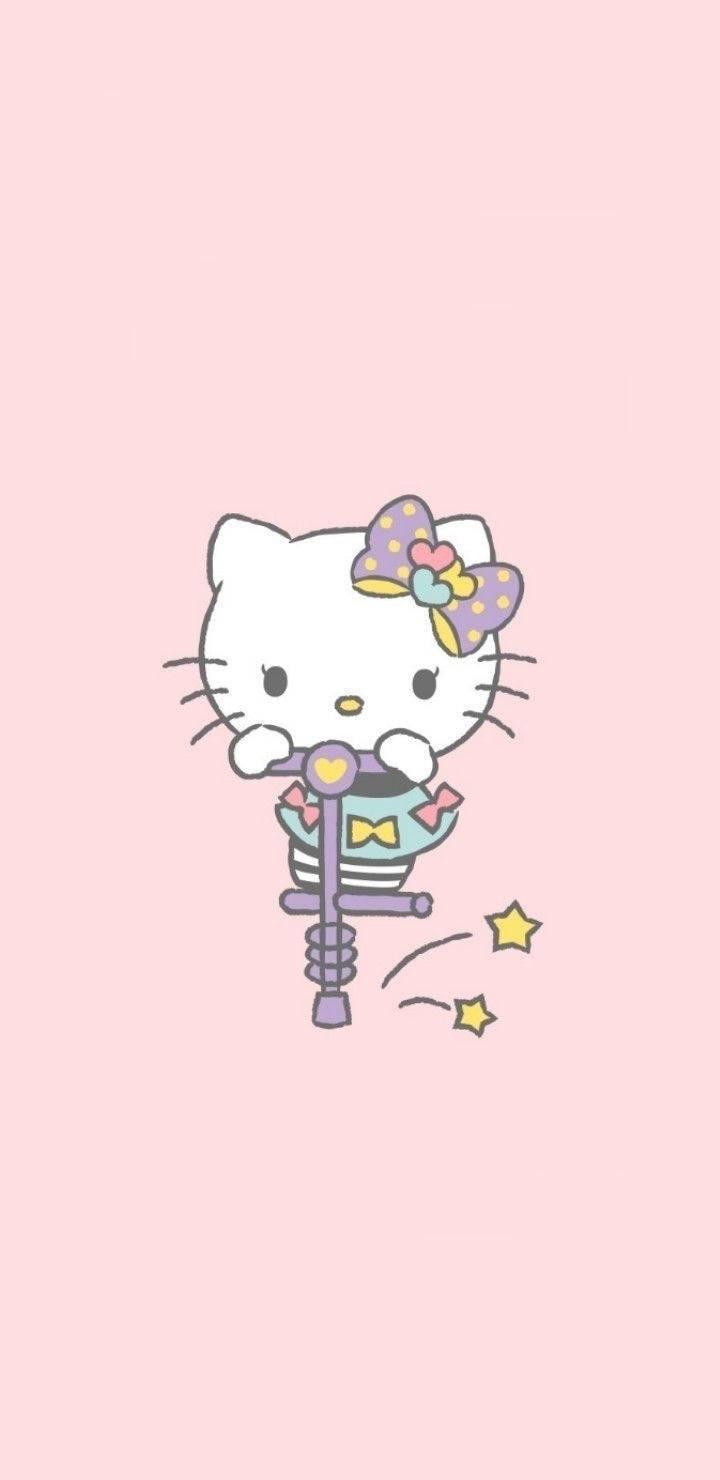 Chơi Hello Kitty Dễ Thương Hình nền