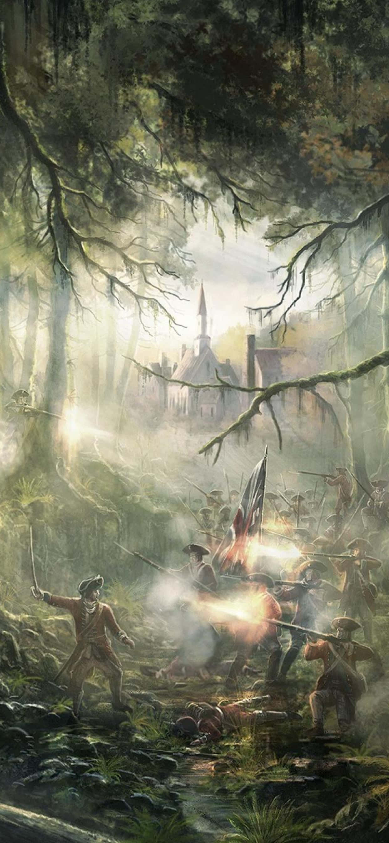Chơi Total War Attila trên iPhone Xs Max Hình nền
