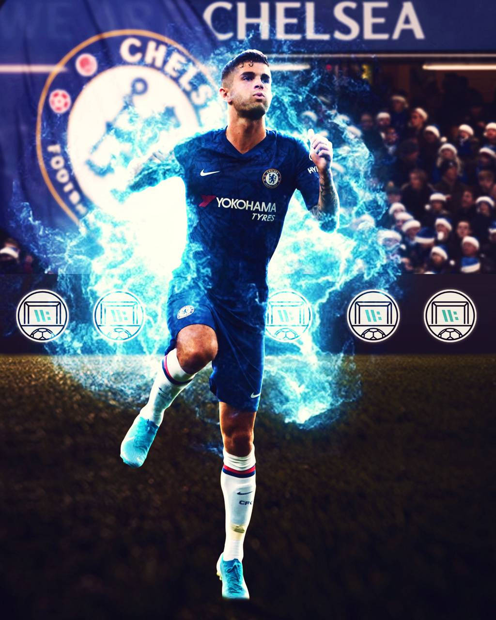 Christian Pulisic Kịch Tính Hình nền