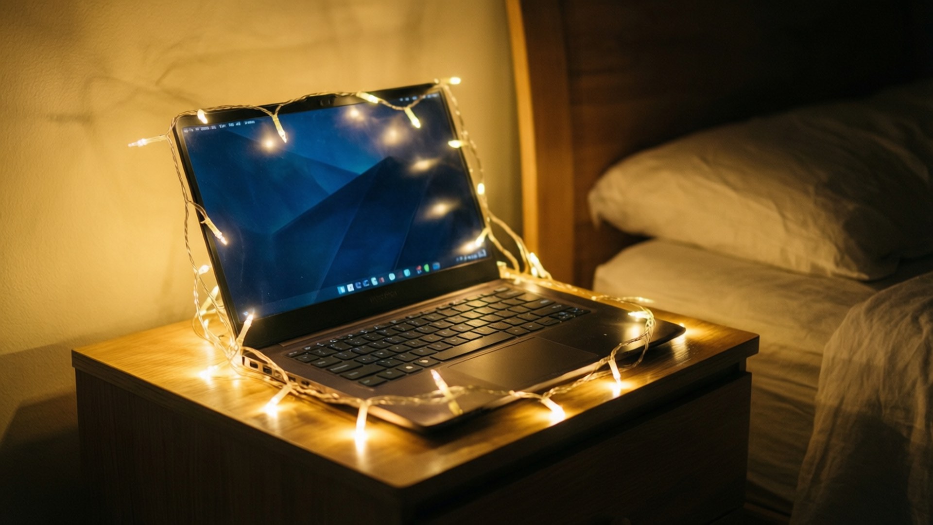 Chromebook Đêm Lung Linh Hình nền