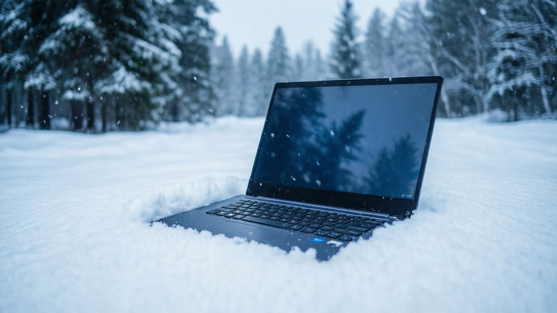 Chromebook Mùa Đông Diệu Kỳ Hình nền