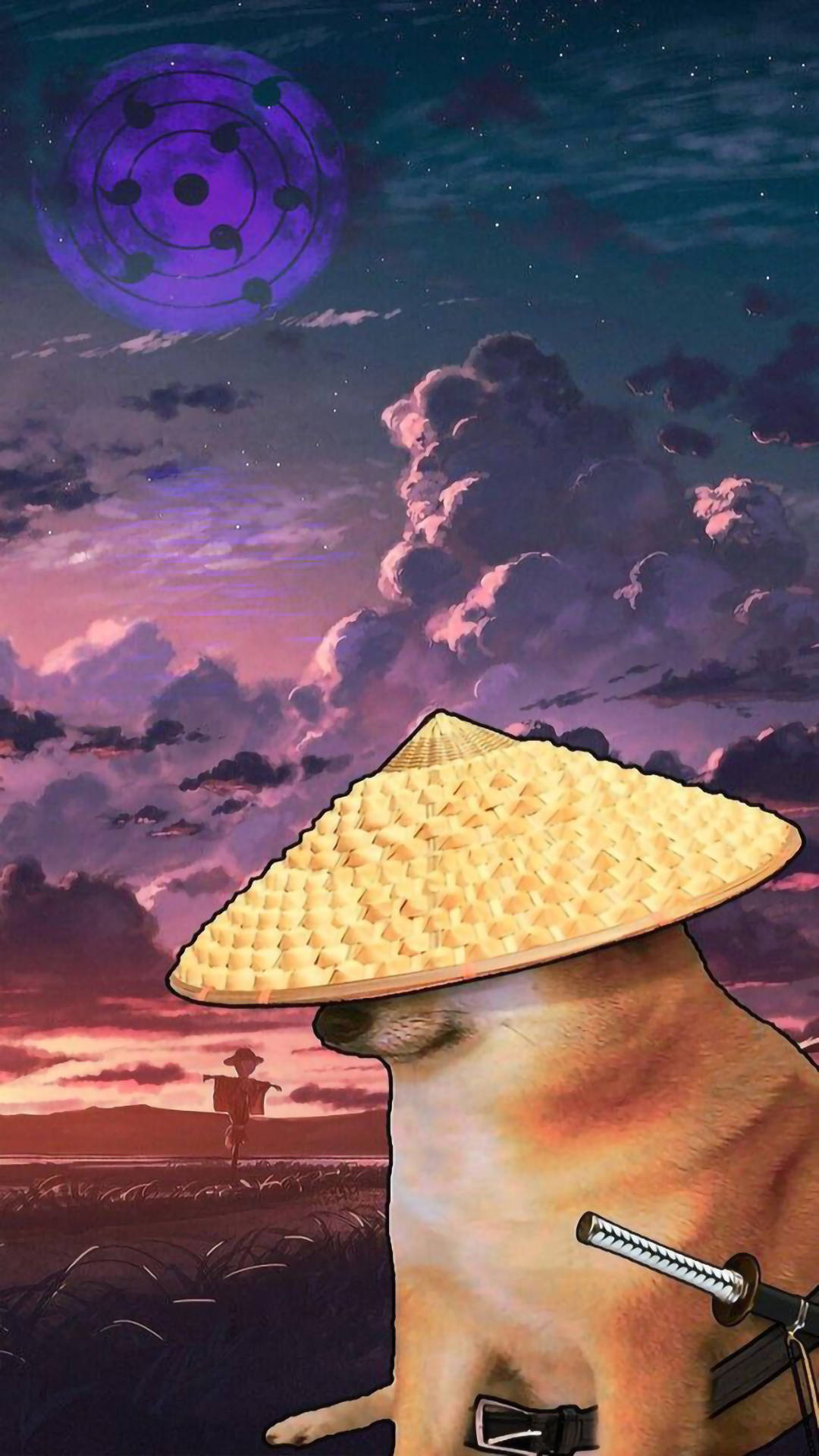 Chú chó Samurai Hài hước Phong cách Thẩm mỹ Hình nền