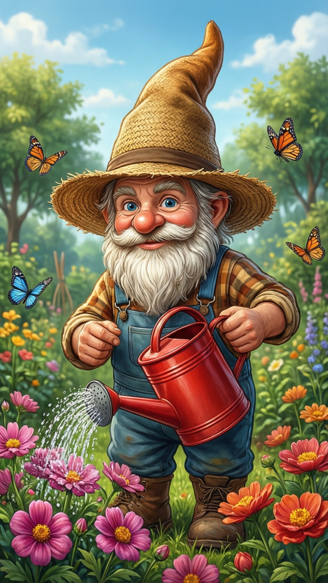Chú Lùn Làm Vườn Hình nền