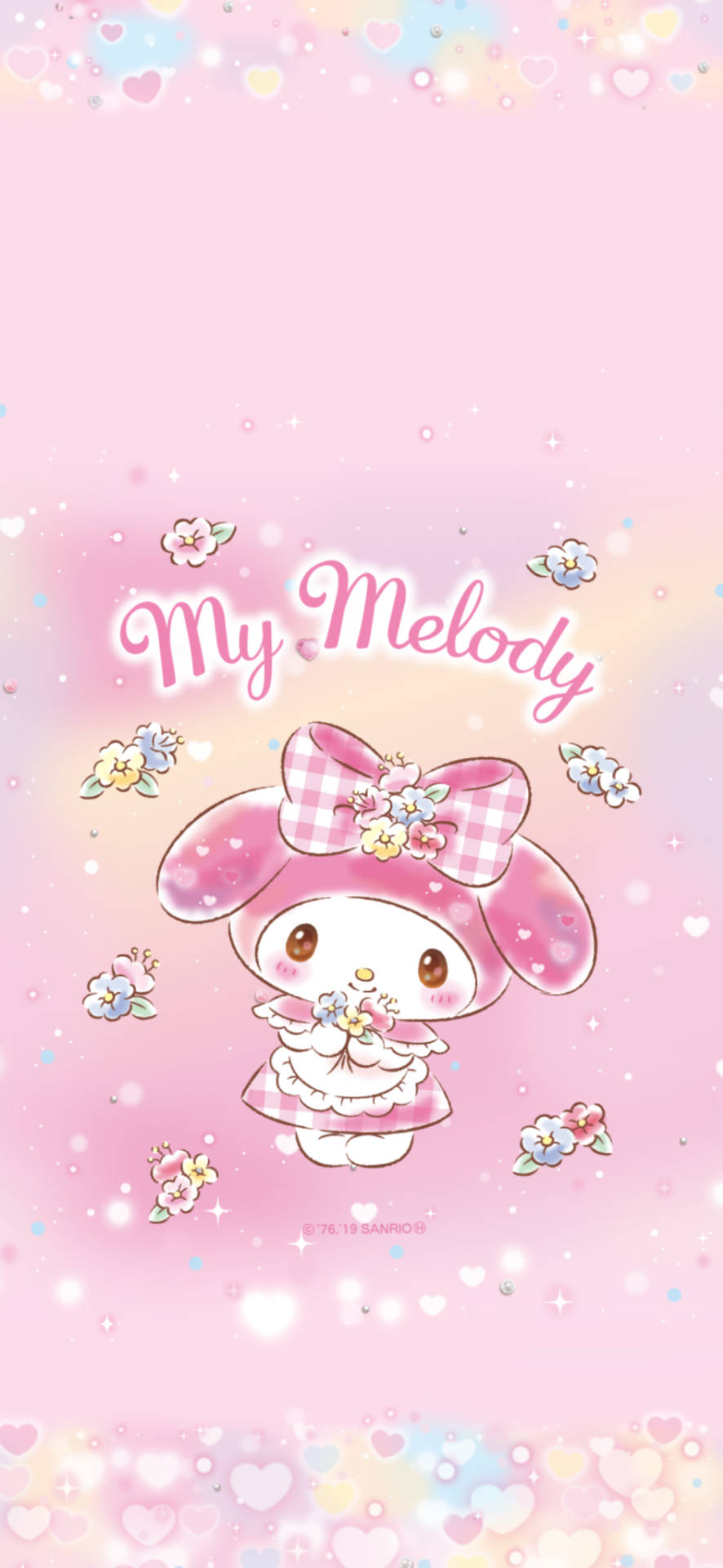Chú thích: Hình nền My Melody hồng đáng yêu Hình nền