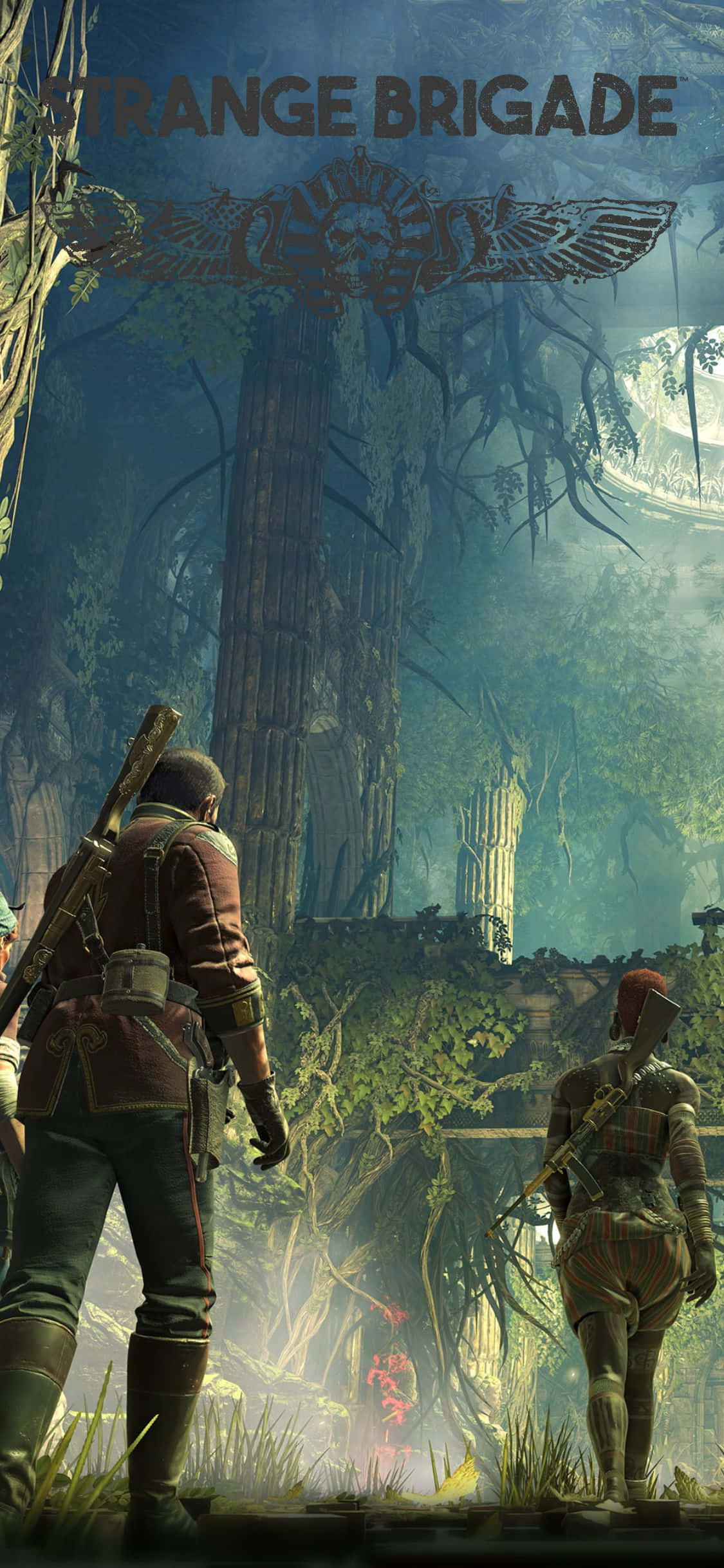 Chú thích: Nền Game Strange Brigade Đặc Biệt Cho iPhone X Hình nền