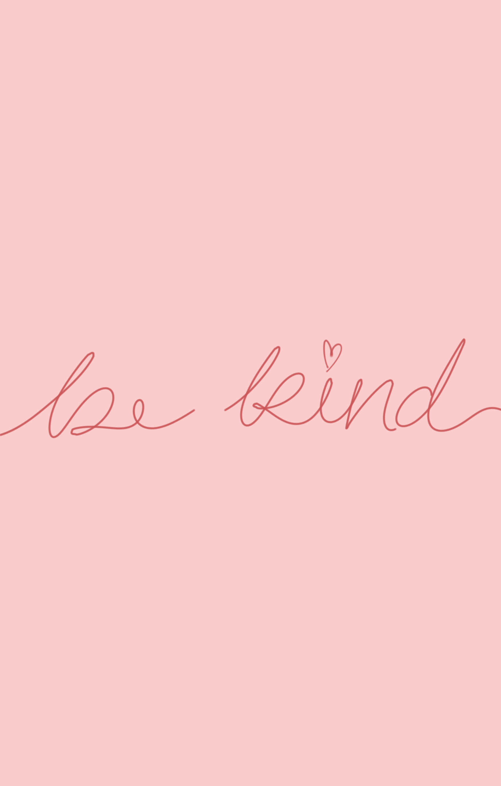 chữ viết tay 'be kind' trên nền hồng Hình nền