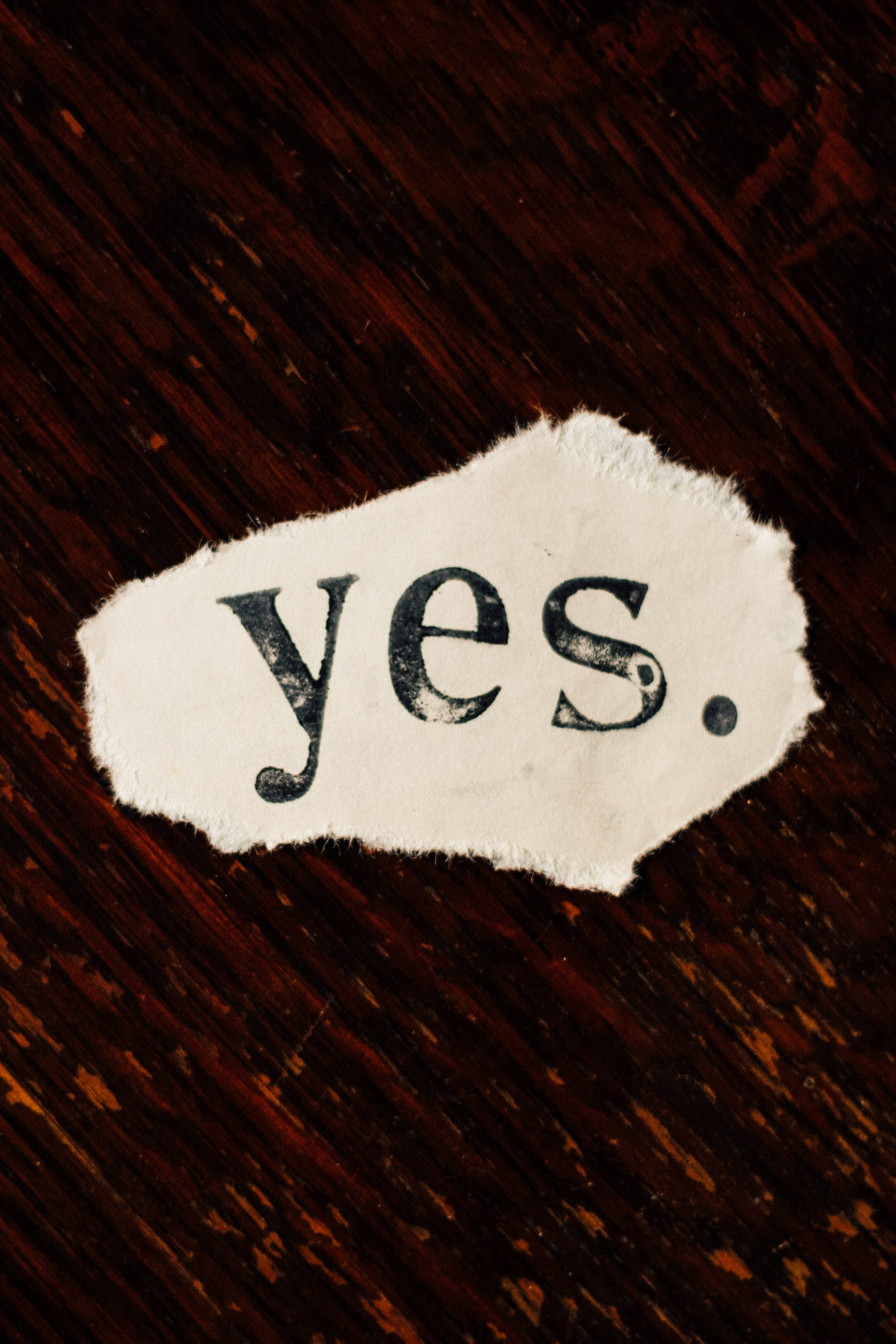 Chữ Yes Hình nền