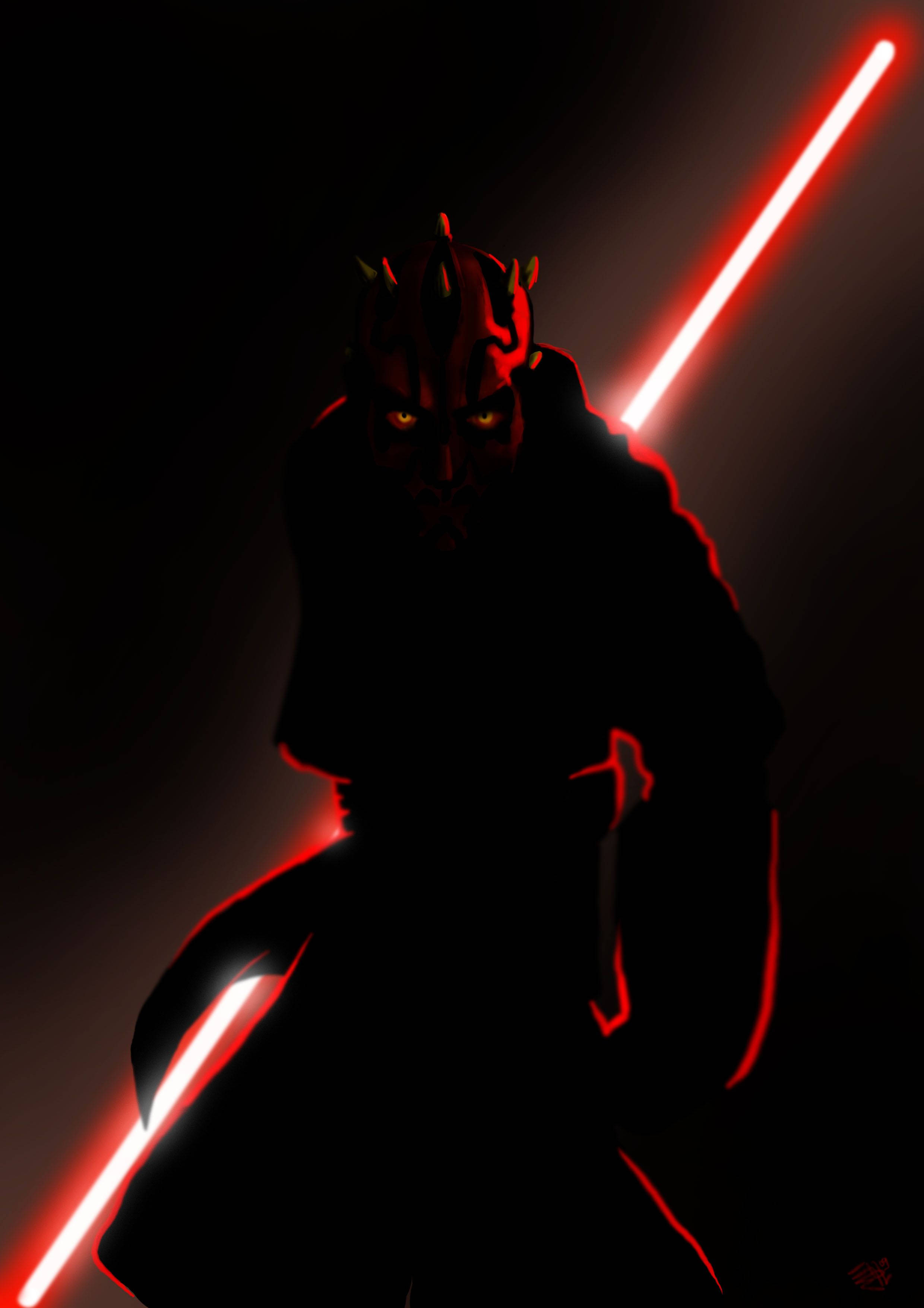Chúa Tể Sith Darth Maul Đã Ở Đây Hình nền