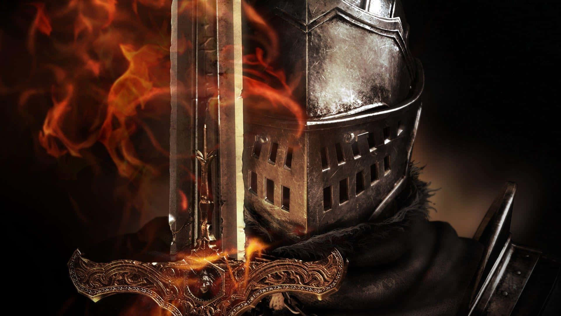 Chuẩn bị chết và bắt đầu hành trình gian nan trong Dark Souls. Hình nền