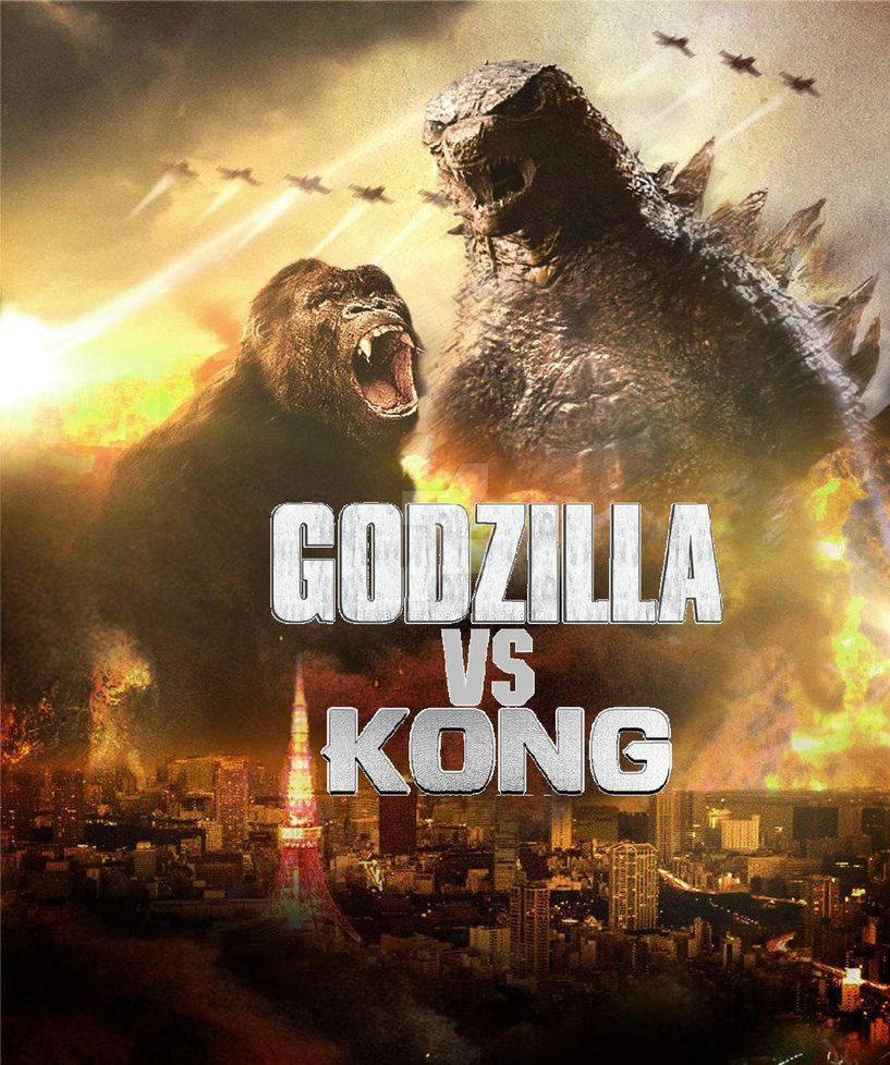 Chuẩn bị cho cuộc đối đầu hoành tráng trong Godzilla Đấu Kong Hình nền