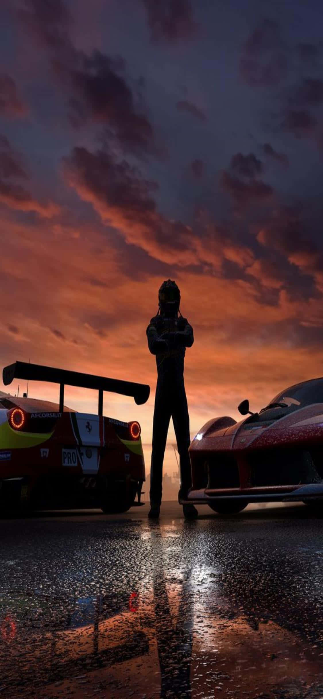 Chuẩn Bị Cho Cuộc Phiêu Lưu Đua Xe Của Bạn với iPhone Xs và Forza Horizon 4 Hình nền