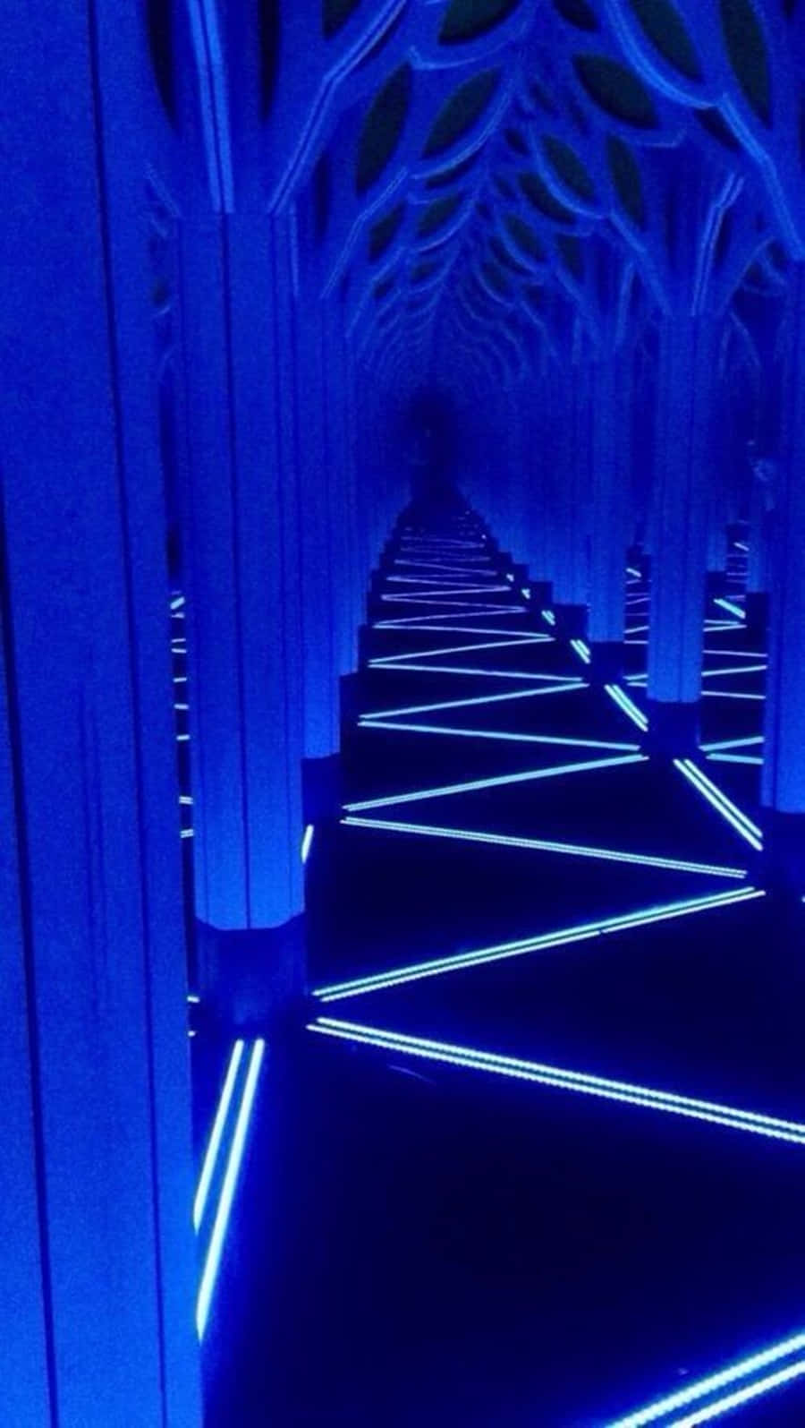 "Chứng kiến sự rực rỡ điện tử của Phong cách Xanh Neon!" Hình nền