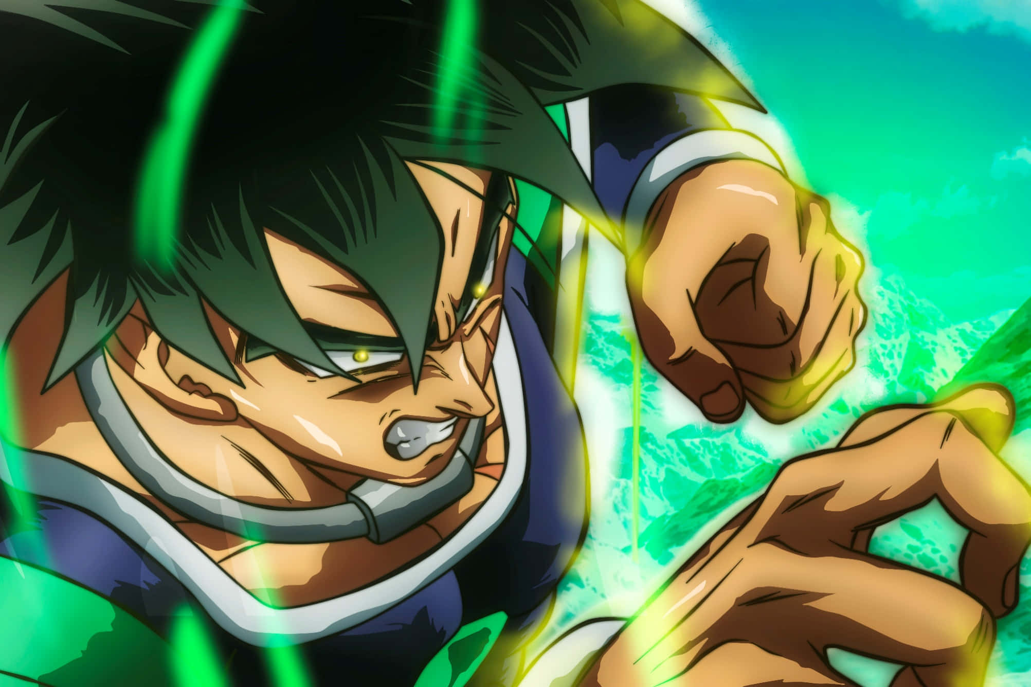 Chứng kiến sức mạnh đầy kinh ngạc của Super Saiyan Broly Hình nền