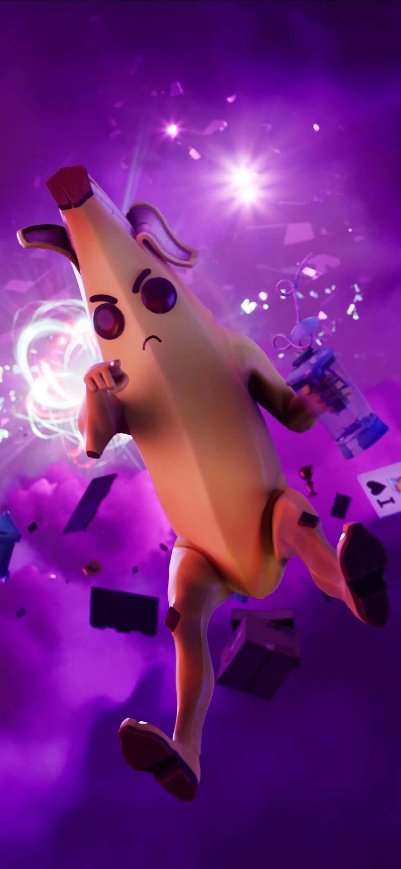 Chuối Fortnite iPhone Hình nền