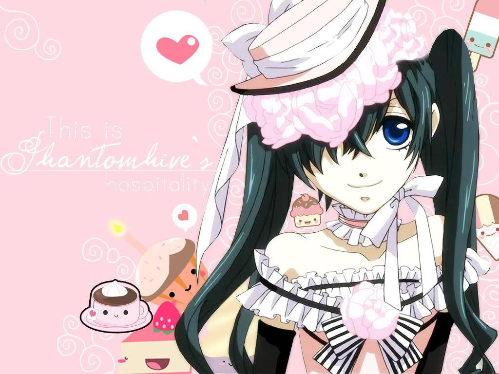 Ciel Phantomhive Anime Dễ Thương Hình nền