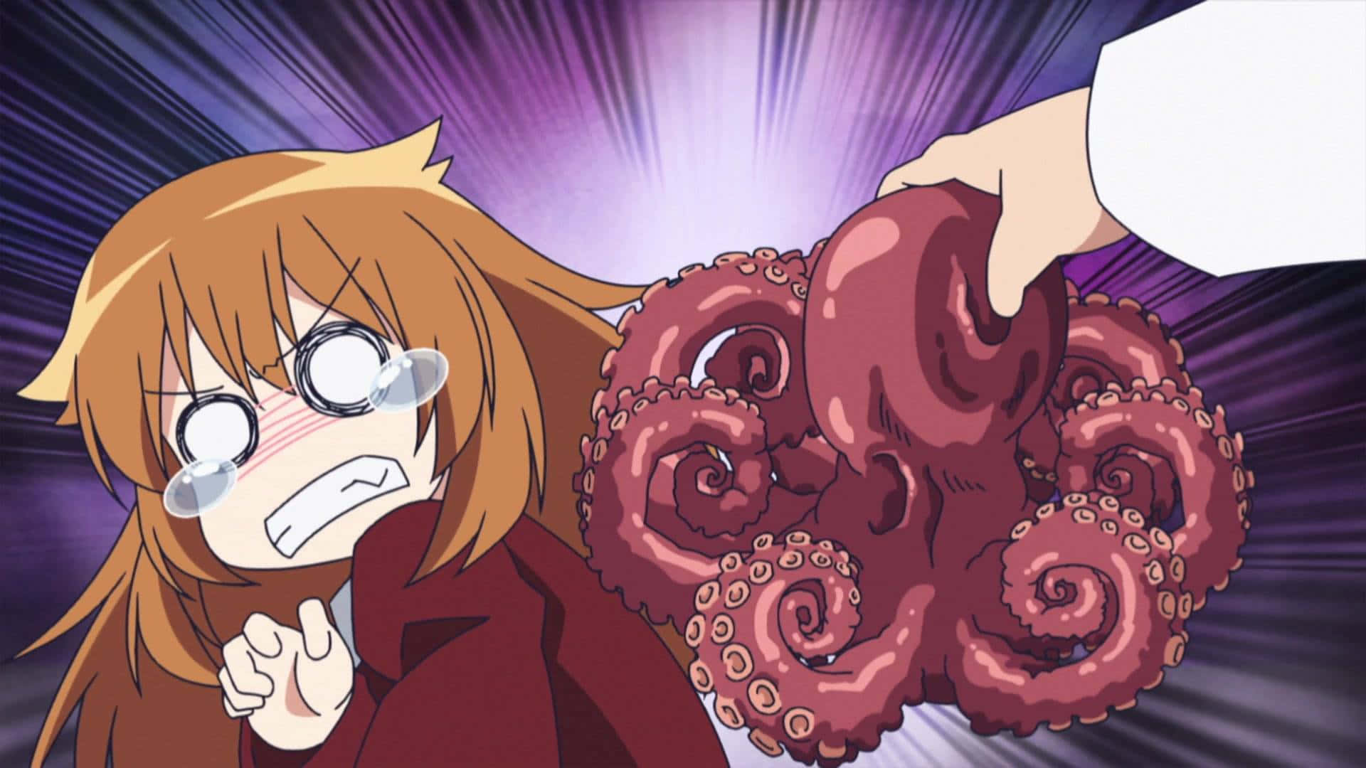 Cô ấy nghĩ cuộc sống khó khăn? Hãy đợi đến khi cô ấy nhìn thấy thế giới anime! Hình nền