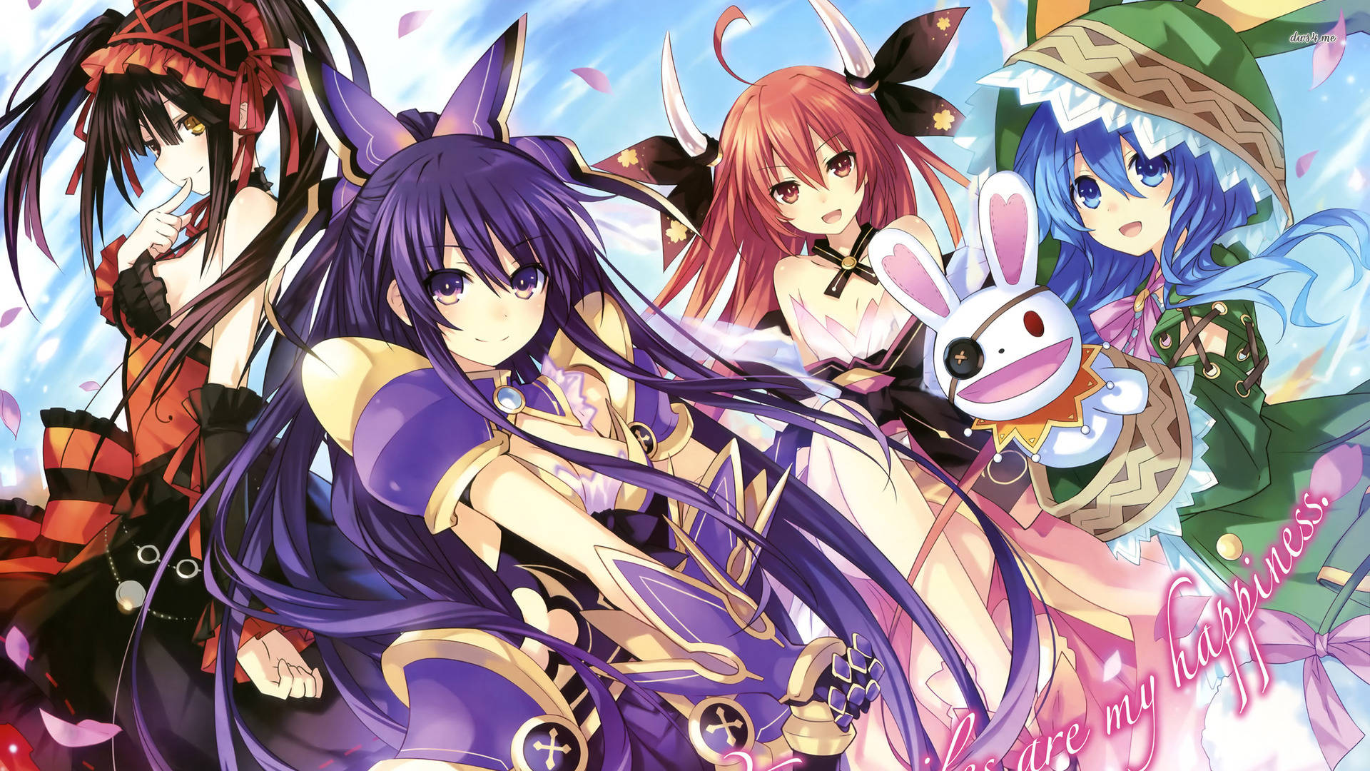 Cô gái Anime Date A Live Hình nền