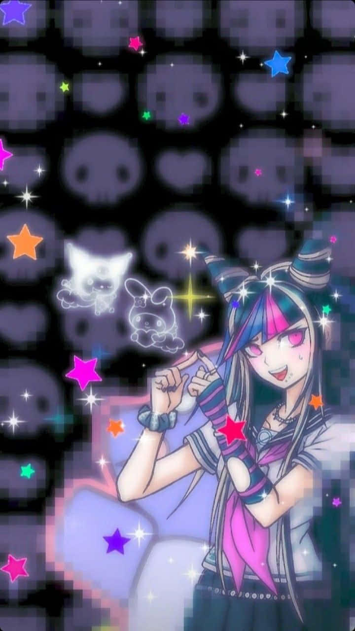 Cô gái anime goth Ibuki Mioda Hình nền