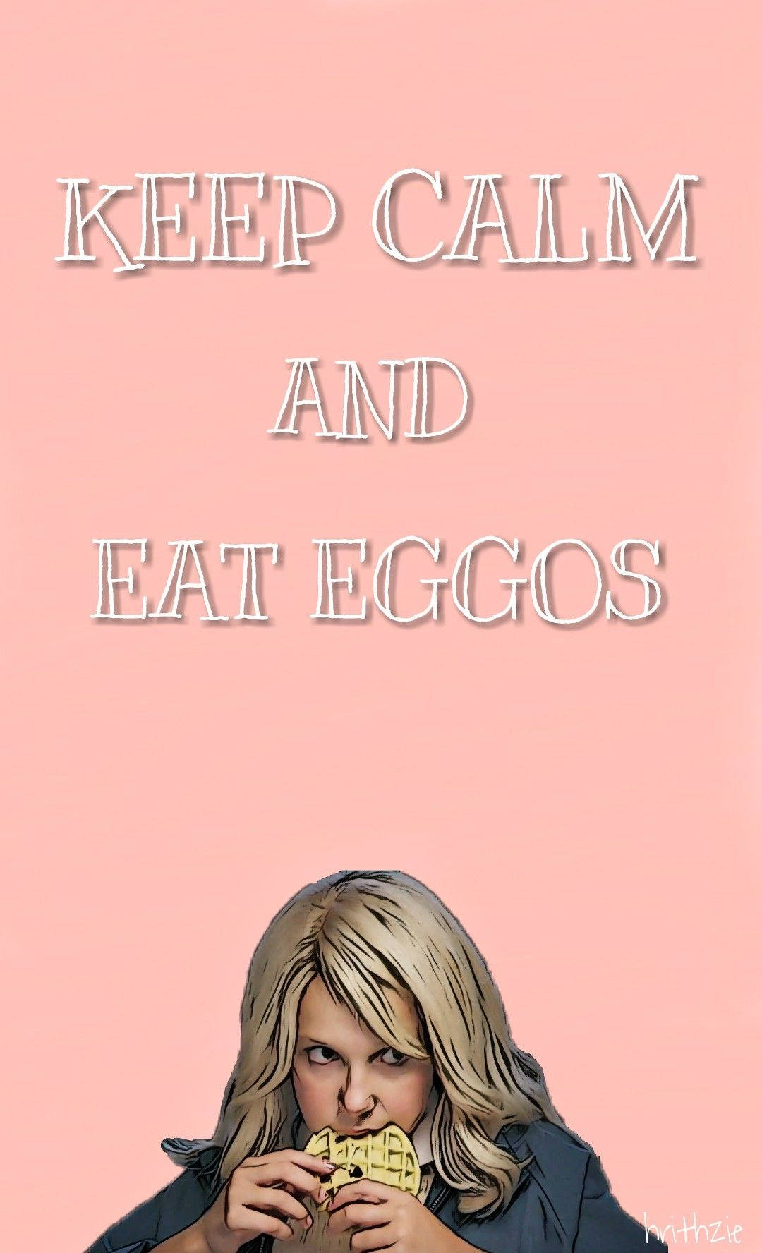 Cô gái dễ thương trong Stranger Things ăn Eggos Hình nền