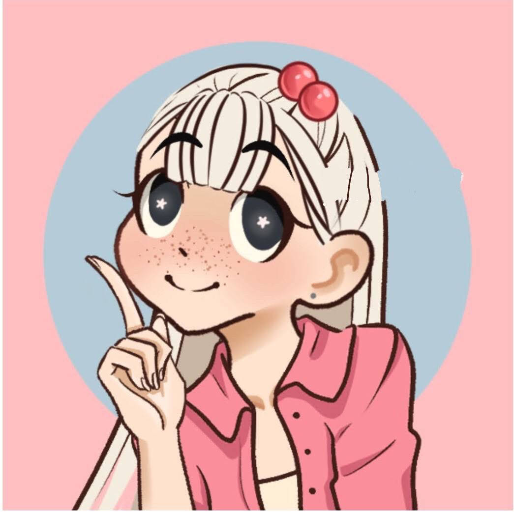 Cô Gái Dễ Thương Tạo Dáng PFP Preppy Hình nền