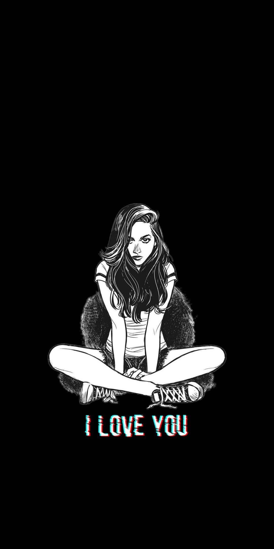 Cô gái Emo Aesthetic Hình nền