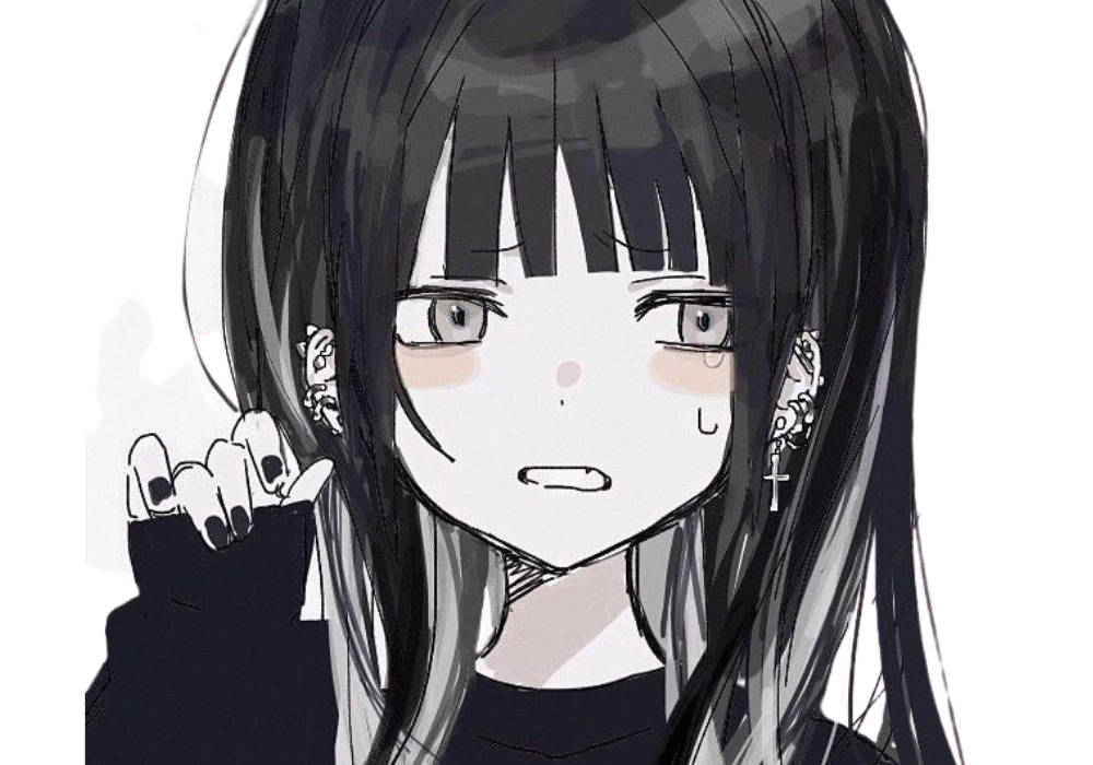 Cô gái Emo Anime Cá tính Hình nền