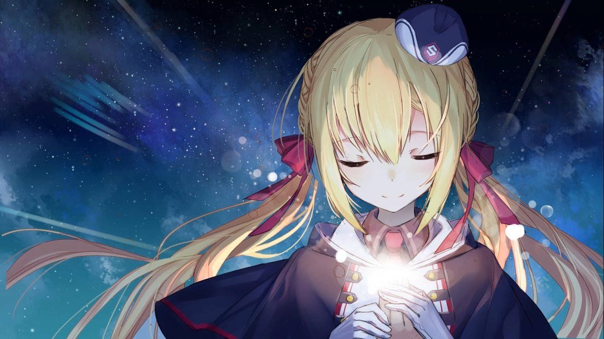 Hình nền Anime Sống Động Cô Gái Mơ Màng