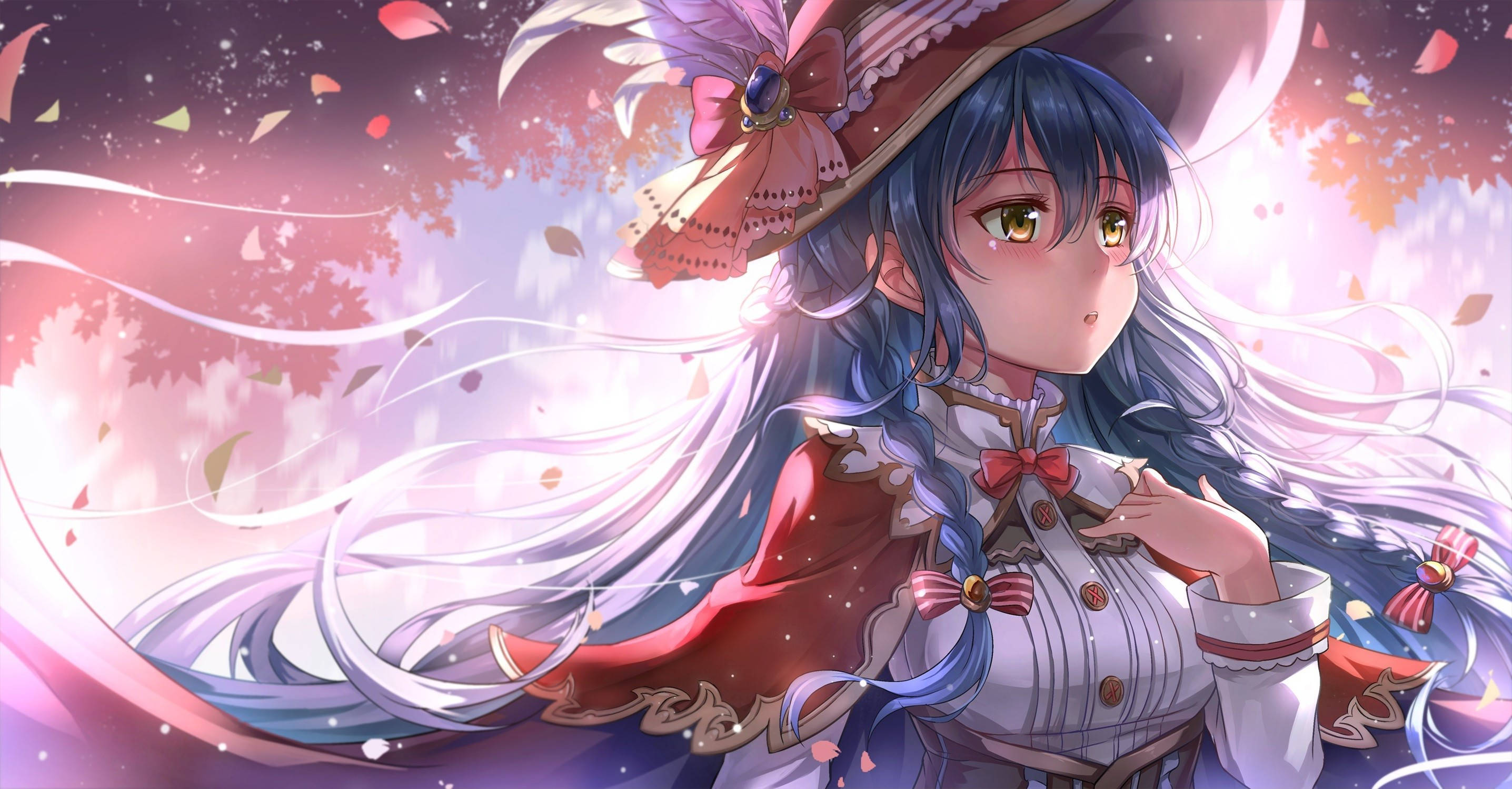 Cô gái xinh đẹp trong anime Hình nền