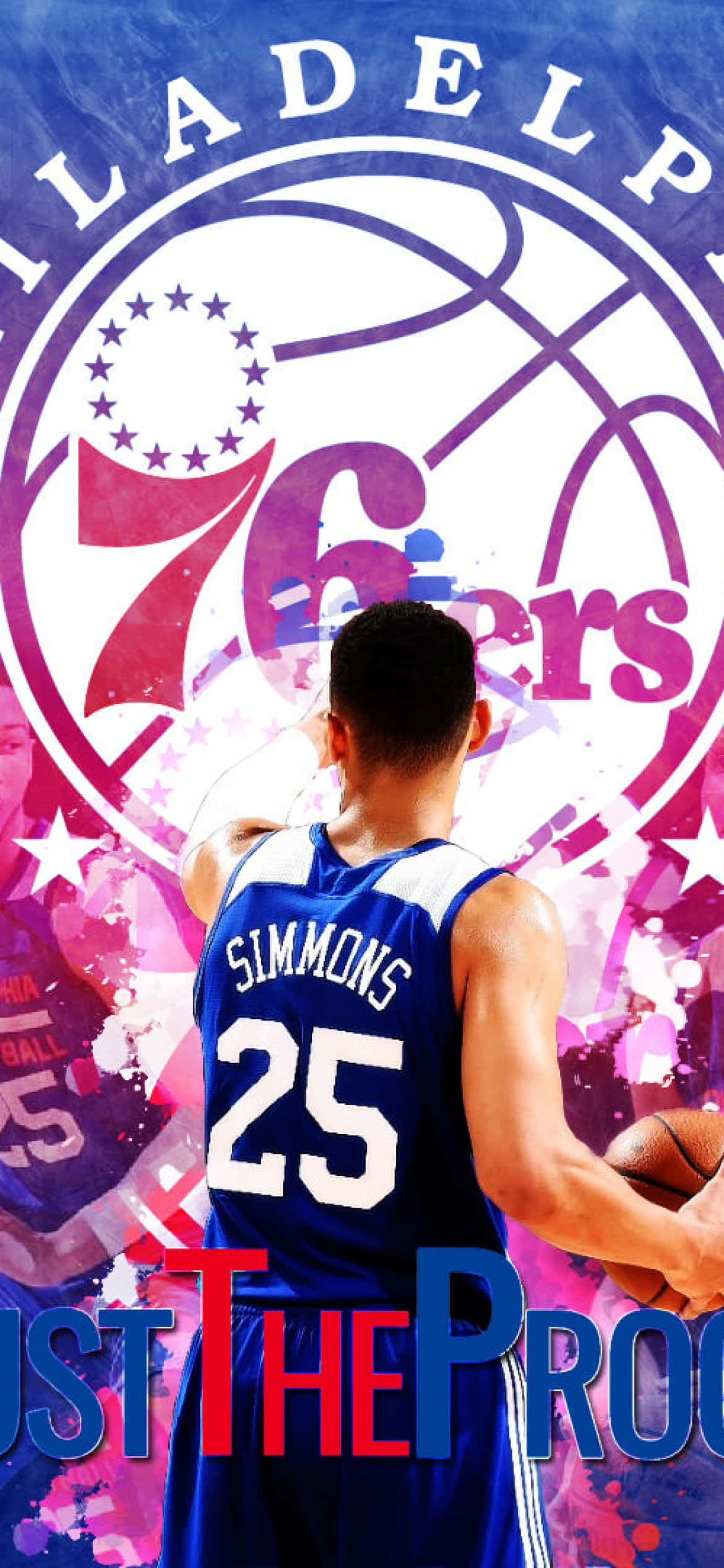 Cổ vũ Sixers với một chiếc iPhone! Hình nền