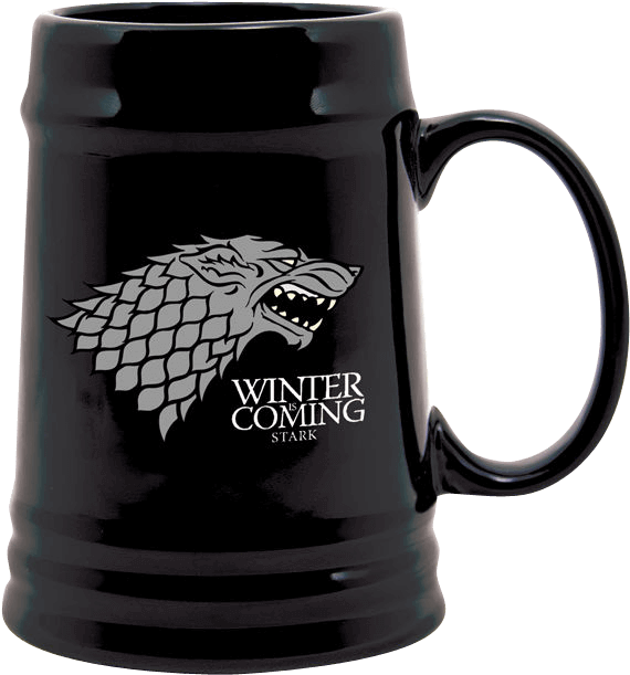 Cốc in biểu tượng nhà Stark Game of Thrones Hình nền