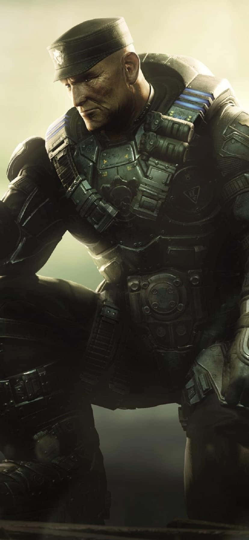 Colonel Victor Hoffman iPhone XS Gears Of War 5 Hình nền