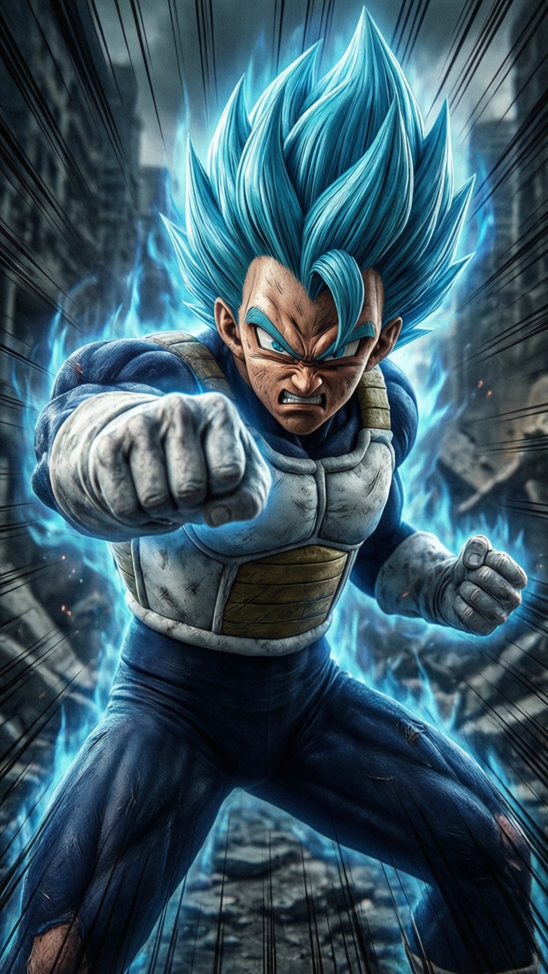 Cơn Thịnh Nộ của Vegeta Hình nền