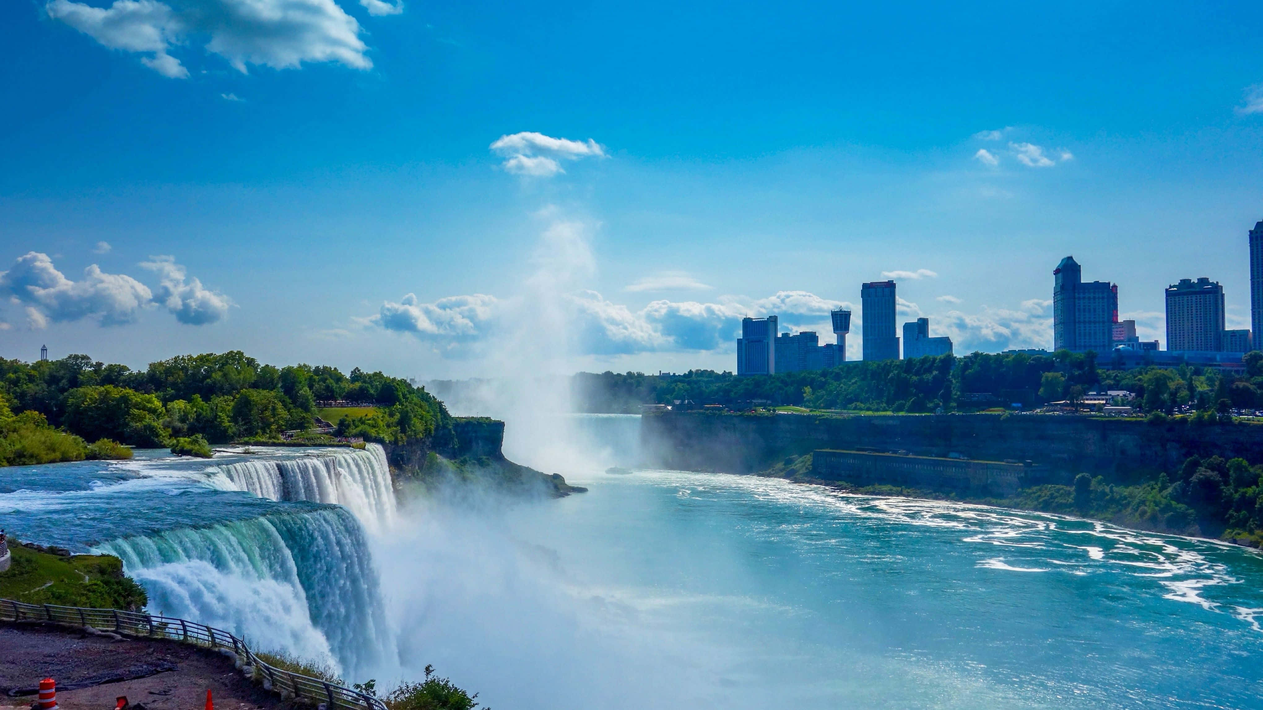 Công viên Thác Niagara 4K Màn hình Hình nền